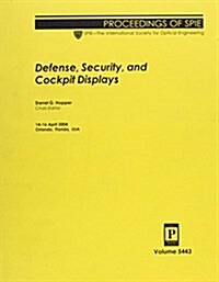 Defense, Security, And Cockpit Displays (Paperback)