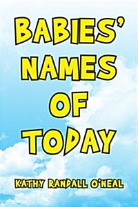 Babies Names of Today (Paperback)