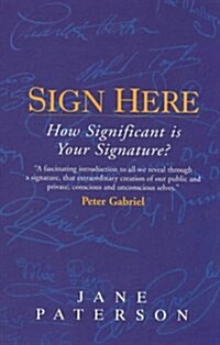 Sign Here (Paperback)