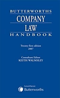 Butterworths Company Law Handbook (Paperback, 21 Rev ed)