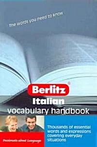 Italian Vocabulary Handbook (Paperback)