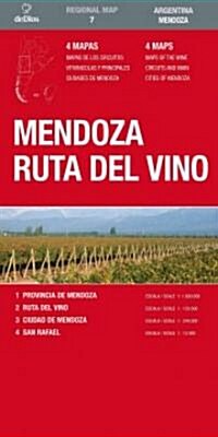Mendoza, Ruta del Vino/ Mendoza, Wine Route (Paperback, Bilingual)