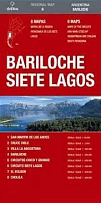 Bariloche y Siete Lagos/ Bariloche and Siete Lagos (Paperback, Bilingual)