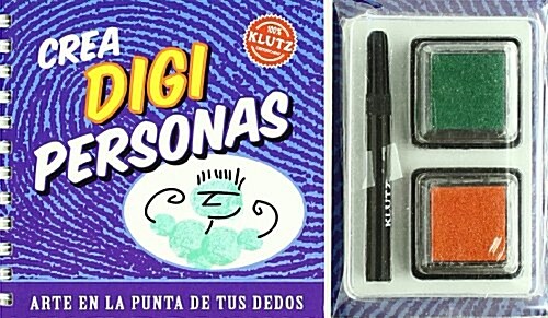 Crea Digi Personas / Draw Thumb People (Paperback)