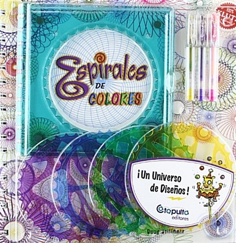 Espirales De Colores/ The Spiral Draw Book (Paperback, Spiral, Translation)