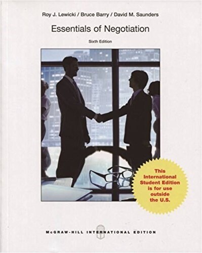 Essentials of Negotiation (Paperback, 6 Rev ed)