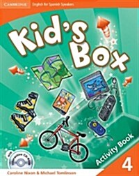 Kids Box for Spanish Speakers Level 4 Activity Book with Cd-rom and Language Portfolio (Package)