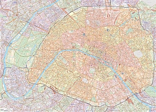 Paris : IGN70041.PP (Sheet Map, flat)