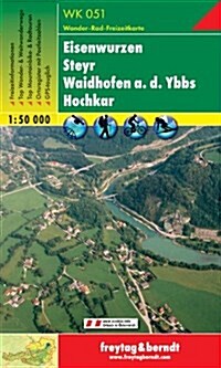 Eisenwurzen, Steyr, Waidhofen Ybbs, Hochkar GPS : FBW.WK051 (Sheet Map)