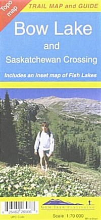 Bow Lake & Saskatchewan Crossing : GEM.R15 (Sheet Map, folded, 4 Rev ed)