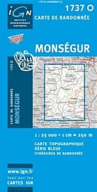 Monsegur GPS (Sheet Map, 3 Rev ed)