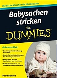 Babysachen Stricken Fur Dummies (Paperback)