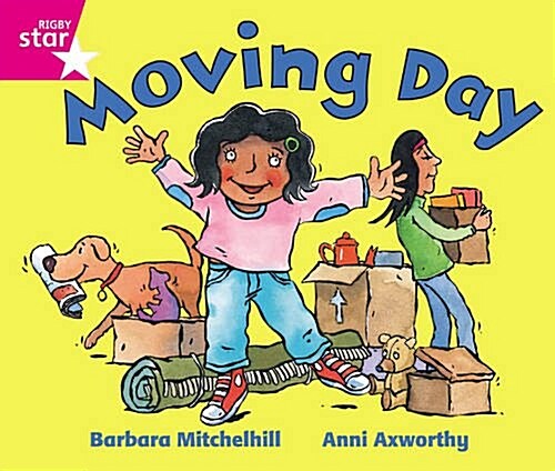 Rigby Star Guided Reception: Pink Level: Moving Day Pupil Book (Single) (Paperback)