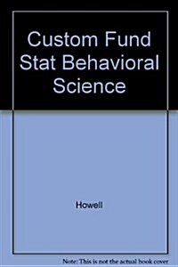 Custom Fund Stat Behavioral Science (Paperback)