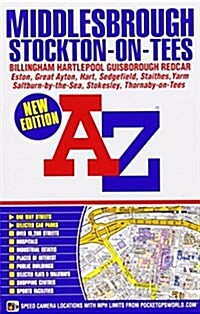 Middlesbrough A-Z Street Atlas (paperback) (Paperback, New Eighth edition)