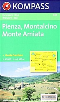 Pienza-Montalcino (Sheet Map)