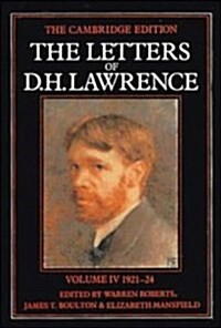 The Letters of D. H. Lawrence: Volume 4, June 1921-March 1924 (Hardcover)