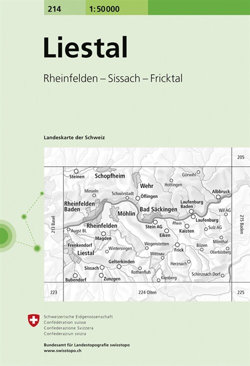 Liestal (Sheet Map)