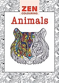 Zen Colouring – Animals (Paperback)