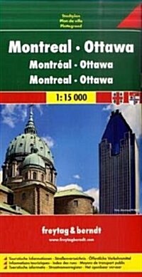 Ottawa - Montreal : FBC.775 (Sheet Map, folded)