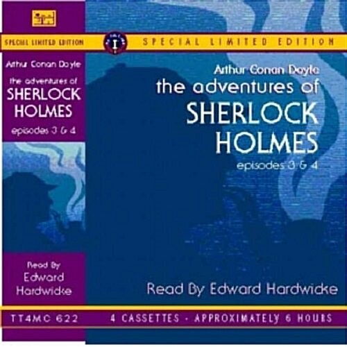 The Adventures of Sherlock Holmes : Episodes Three and Four (Audio Cassette)