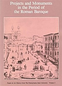 PROJ MONUMENTS PERIOD ROMAN BAROQUE (Paperback)