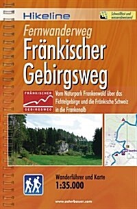 Frankischer Gebirgsweg Fernwanderweg : BIKEWF.FRAGE (Paperback)