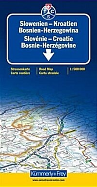 Slovenia / Croatia / Bosnia-Herzegovina : KF.085 (Sheet Map)