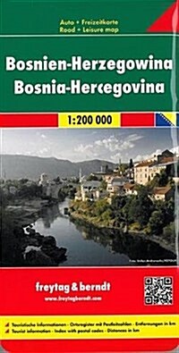 Bosnia and Herzegovina : FB.J025 (Sheet Map, folded)