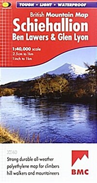 Schiehallion, Ben Lawers and Glen Lyon (Sheet Map, folded)