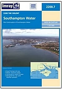 Imray Chart 2200.7 : Southampton Water (Sheet Map, folded)