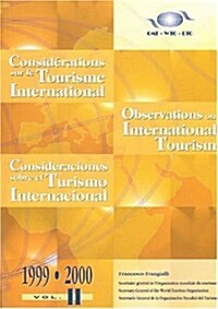 WTO OBSERVATIONSINTER TOURISM V2