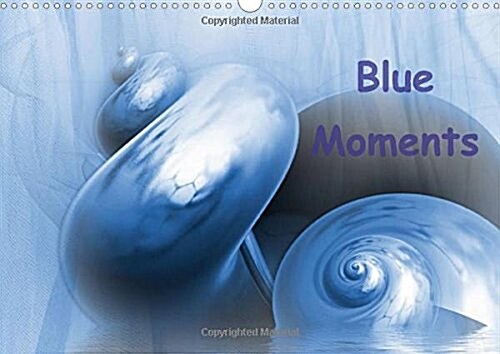 Blue Moments : Fractal Art (Calendar, 3 Rev ed)