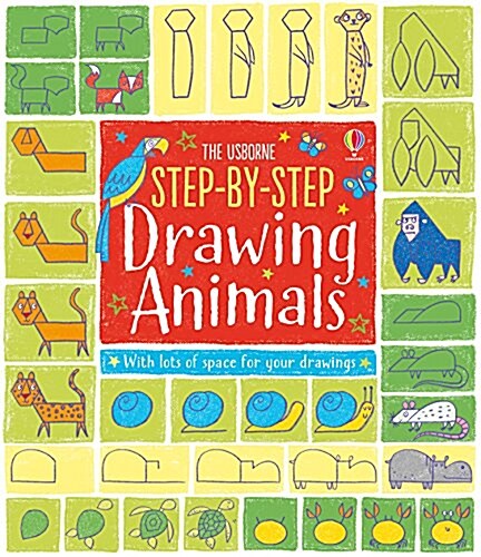 Step-by-Step Drawing Animals (Paperback)