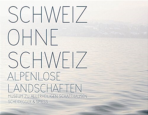 Schweiz Ohne Schweiz: Alpenlose Landschaften (Hardcover)