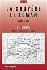 Gruyere - Le Leman (Sheet Map)