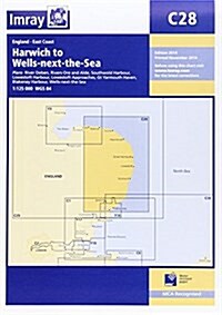 Imray Chart C28 : Harwich to Wells-Next-the-Sea (Sheet Map, folded)