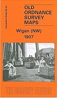 Wigan (NW) 1907 : Lancashire Sheet 93.03 (Sheet Map, folded)