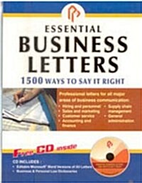 Essential Business Letters : 1500 Ways to Say it Right (Paperback)