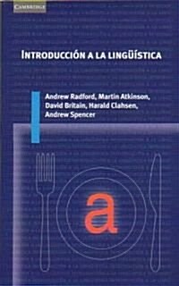 Introduccion a la linguistica (Paperback)