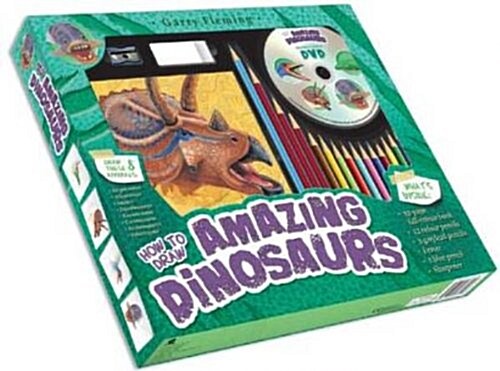 Garry Flemings How to Draw Amazing Dinosaurs (Board Book)