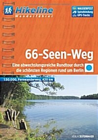 66 - Seen - Wanderweg Fernwanderweg Rund Berlin : BIKEWF.DE.06 (Paperback)