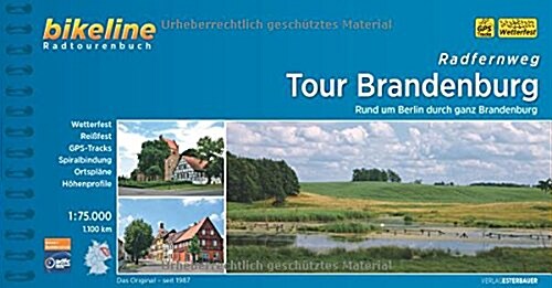 Brandenburg Tour Radfernweg Rund Berlin Durch Ganz Brandenburg : BIKE.070 (Paperback)