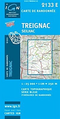 Treigna/Seilhac GPS (Sheet Map, 4 Rev ed)