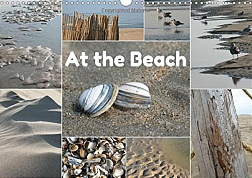 At the Beach - UK-Version : At the Beach - Zandvoort, the Netherlands - UK-Version (Calendar, 2 Rev ed)