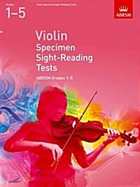 Violin Specimen Sight-Reading Tests, ABRSM Grades 1-5 : from 2012 (Sheet Music)