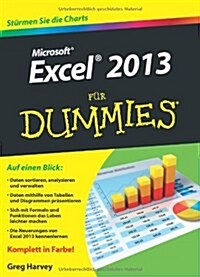Excel 2013 Fur Dummies (Paperback)