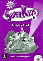 [중고] New Super Kids 6 (Activity Book + CD 1장)