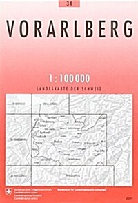 Vorarlberg (Sheet Map)