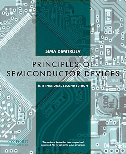 [중고] Principles of Semiconductor Devices (Paperback, 2, Revised)